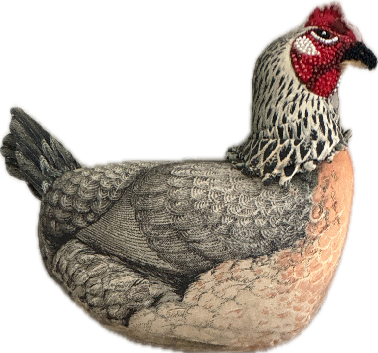 Rooster Figurine, a captured specimen