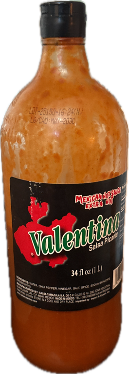 Hot Sauce Bottle, a recorded specimen