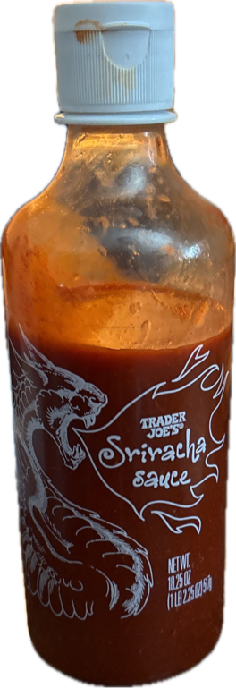 Sriracha Sauce Bottle