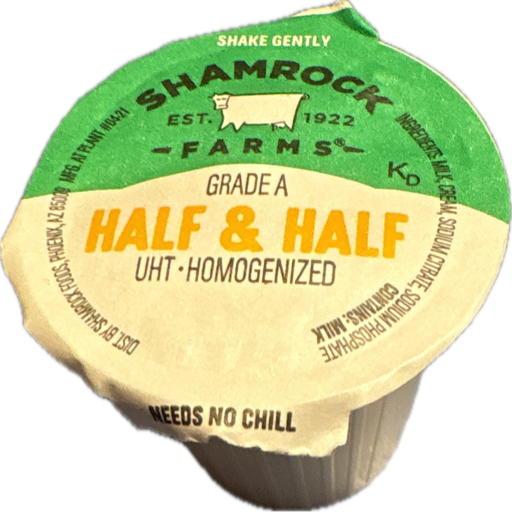 Half And Half Creamer