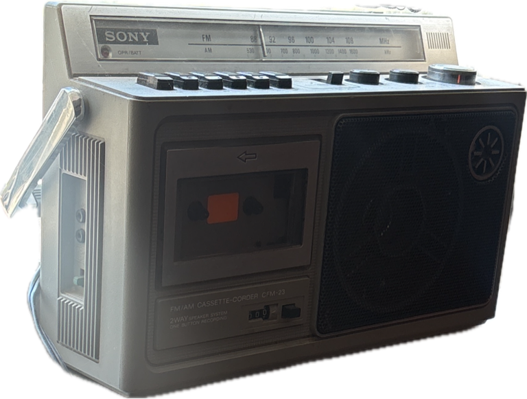 Boombox, a captured specimen