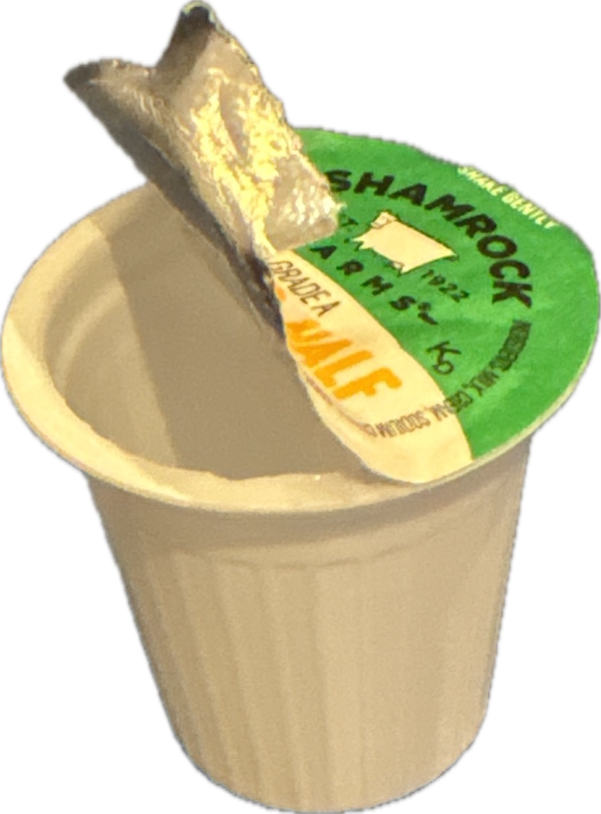 Shamrock Shake, a captured specimen