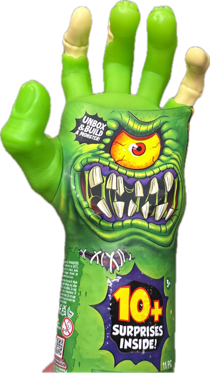 Monster Hand Toy, a captured specimen
