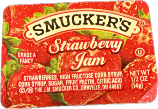 Strawberry Jam, a captured specimen