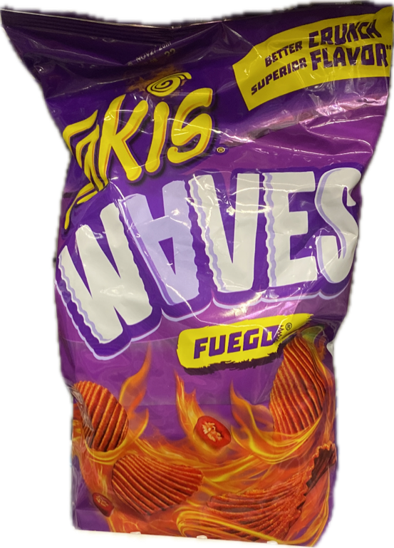 Takis Waves Fuego Chips, a captured specimen