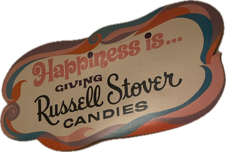 Russell Stover Candies Sign, a captured specimen