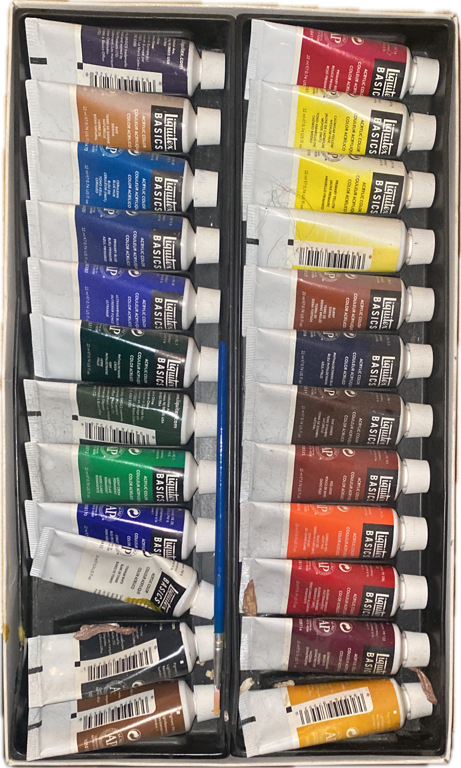 Acrylic Paint Set, a captured specimen