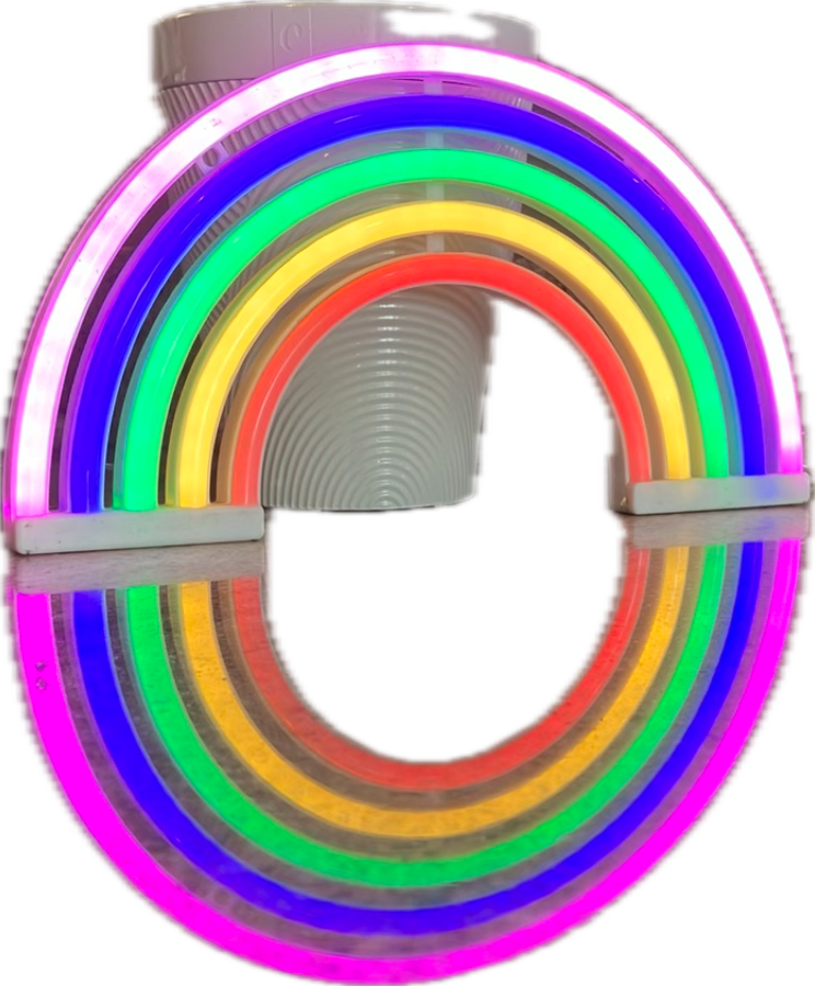 Neon Rainbow Sign