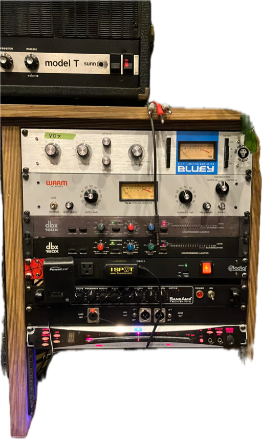Audio Equipment Rack, a recorded specimen