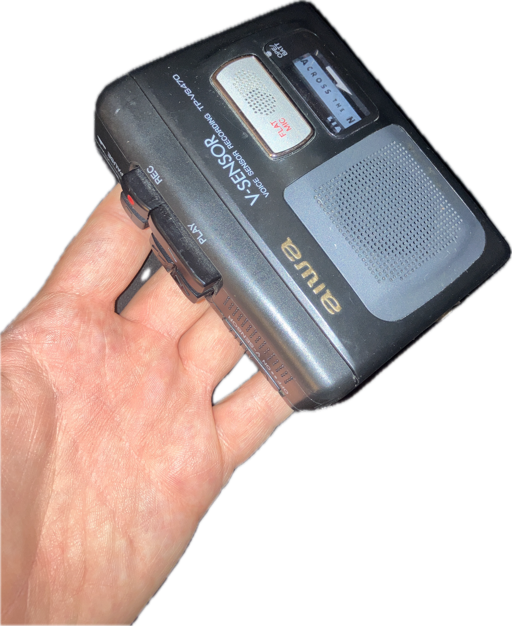 Sony Lessonss-1 Microcassette Recorder