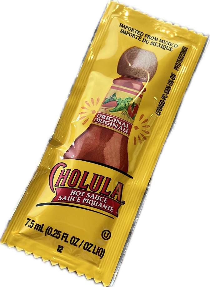 Cholula Hot Sauce Packet