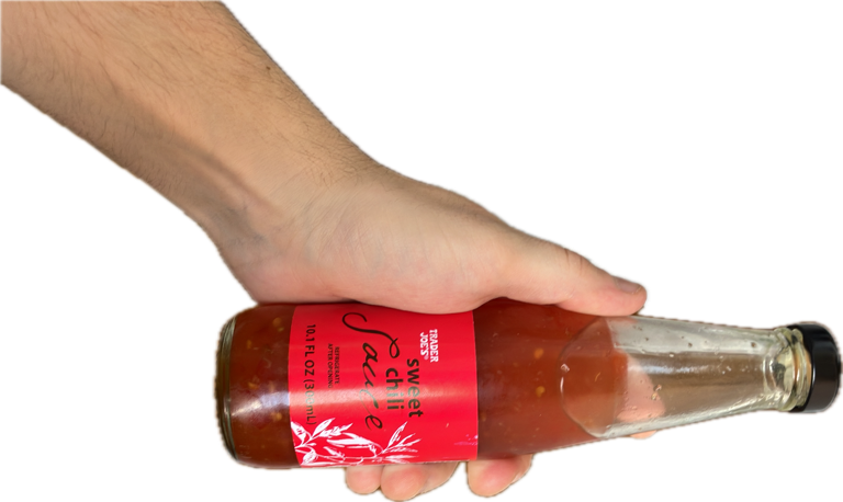 Glass Bottle, a captured specimen