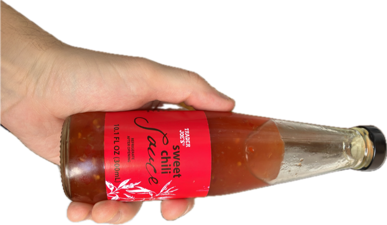 Sweet Chili Sauce Bottle, a captured specimen
