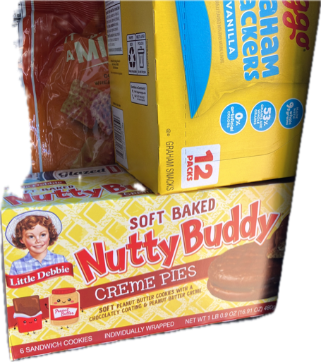 Nutty Buddy Creme Pie, a captured specimen