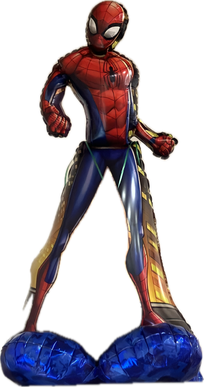 Spider-Man Foil Balloon, a captured specimen