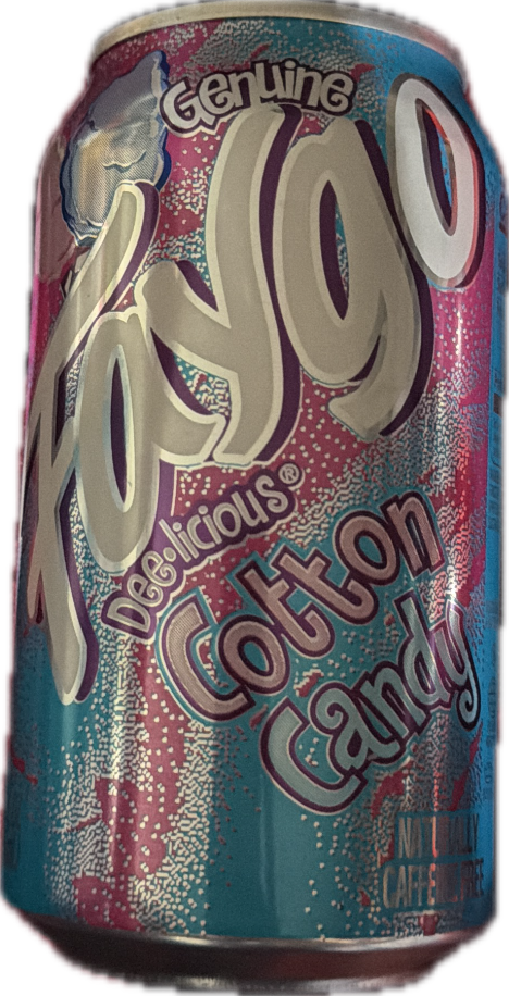 Icy Cotton Candy Soda Can, a captured specimen