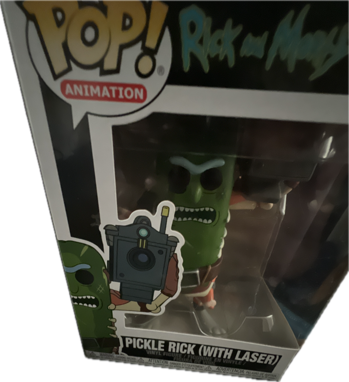 Pickle Rick (with Laser), a captured specimen