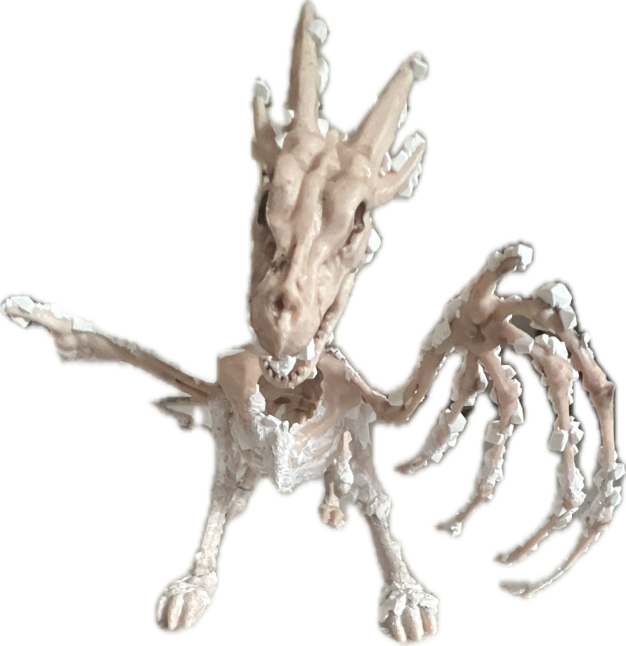 3d-Printed Creature Figurine, a recorded specimen