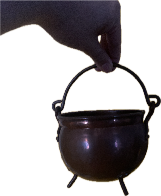Cauldron, a recorded specimen