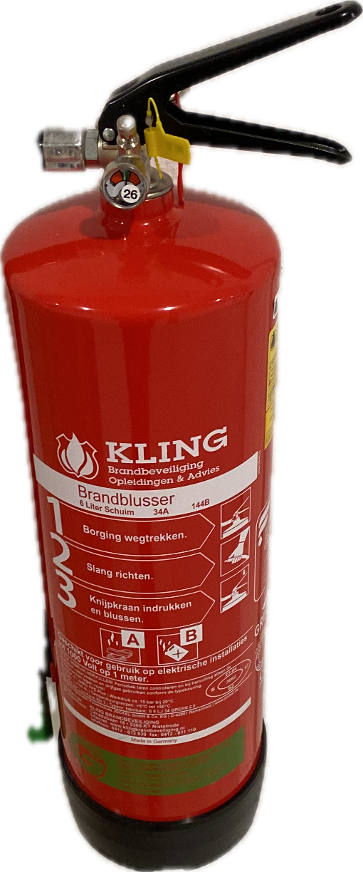 Fire Extinguisher, a recorded specimen