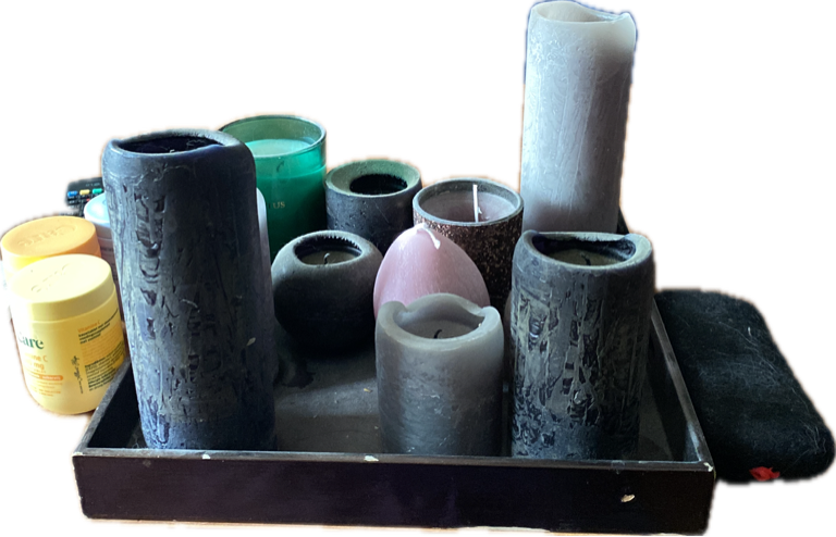 Candle Collection, a captured specimen