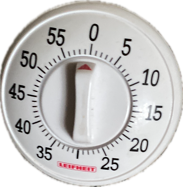 Kitchen Timer, a recorded specimen