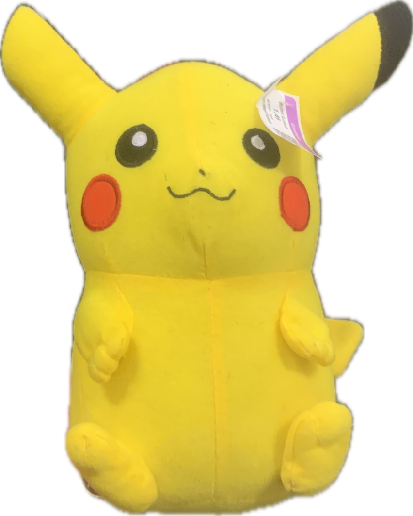 Pikachu Plushie, a captured specimen