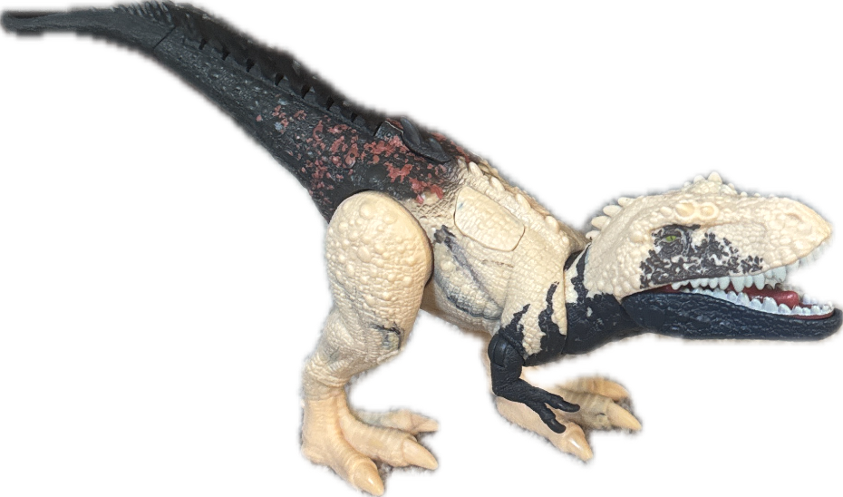Toy Dinosaur, a captured specimen