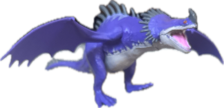 Dragon Toy, a captured specimen