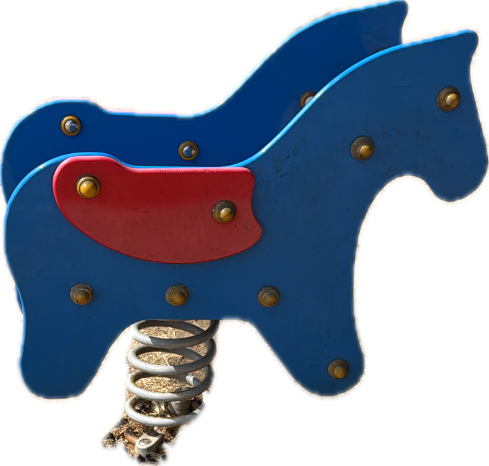 Spring Rocker Horse, a captured specimen