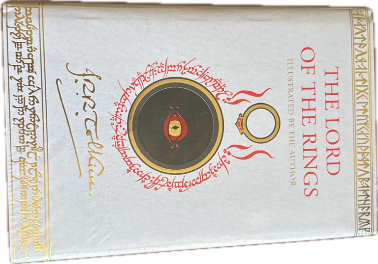 The Lord Of The Rings Book, a captured specimen