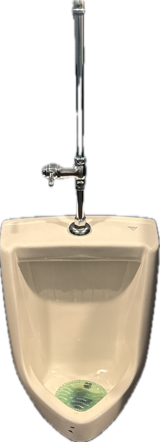Urinal, a recorded specimen