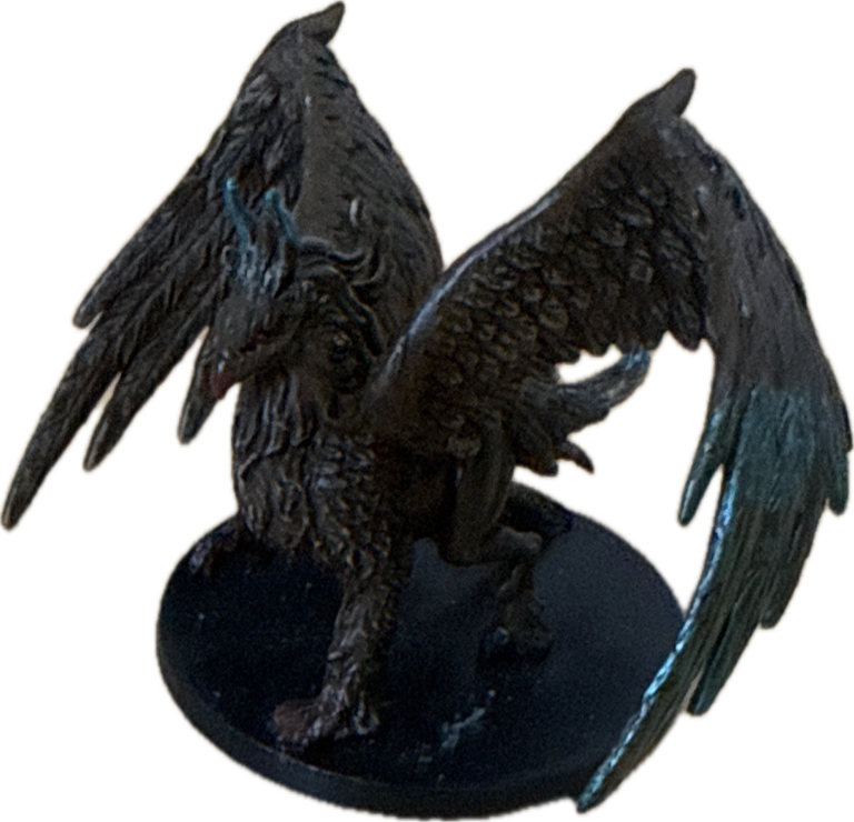 Dragon Figurine, a captured specimen