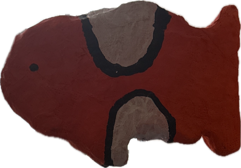 Bull Sculpture, a captured specimen