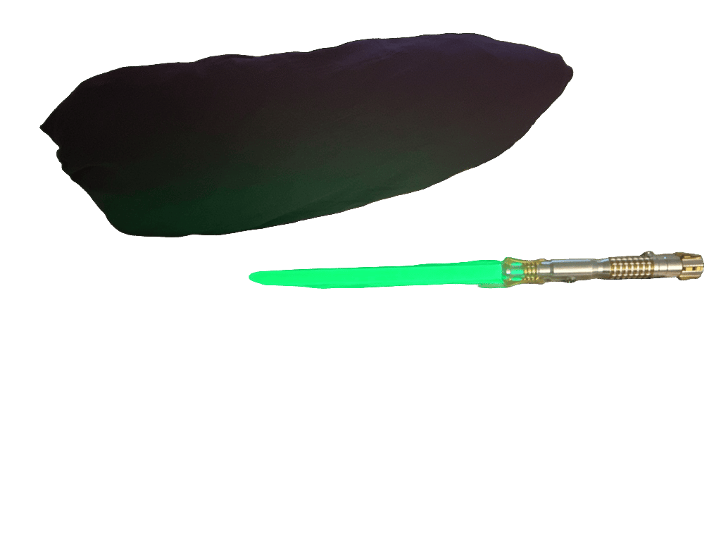Lightsaber, a captured specimen