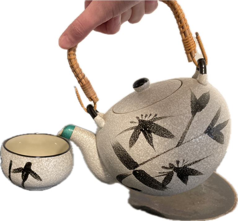 Teapot, a recorded specimen