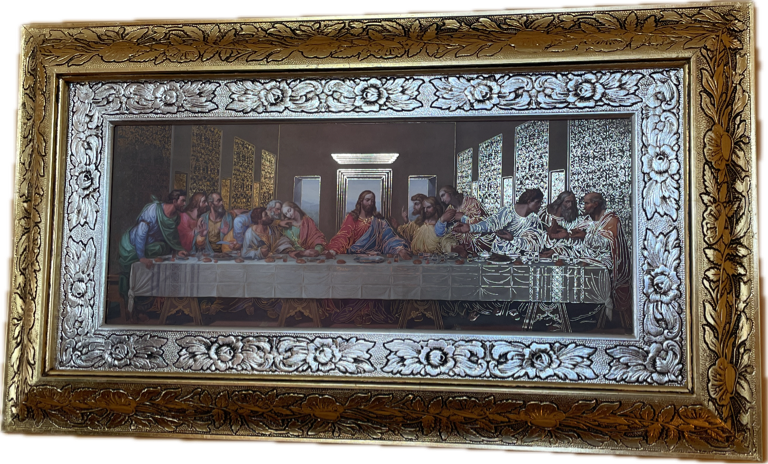 Last Supper Print, a captured specimen