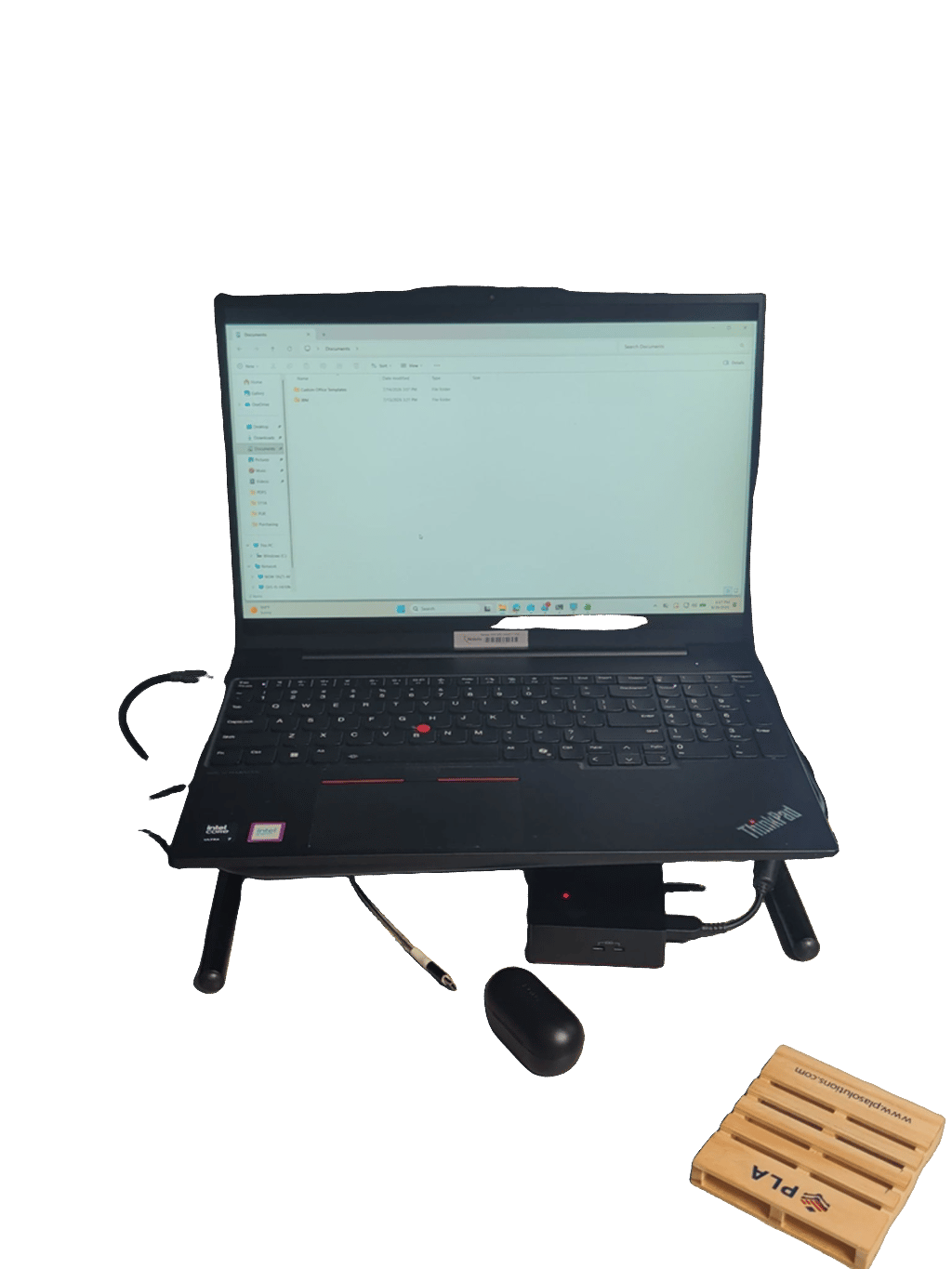 Laptop, a recorded specimen