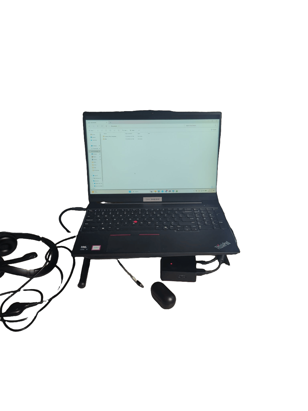 Laptop, a captured specimen