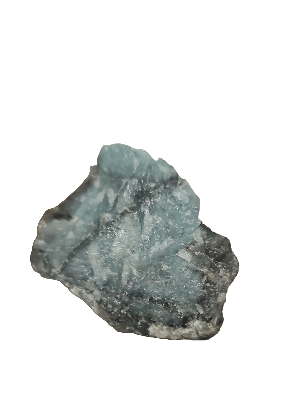 Amazonite, a captured specimen