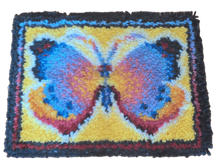 Butterfly Rug, a recorded specimen