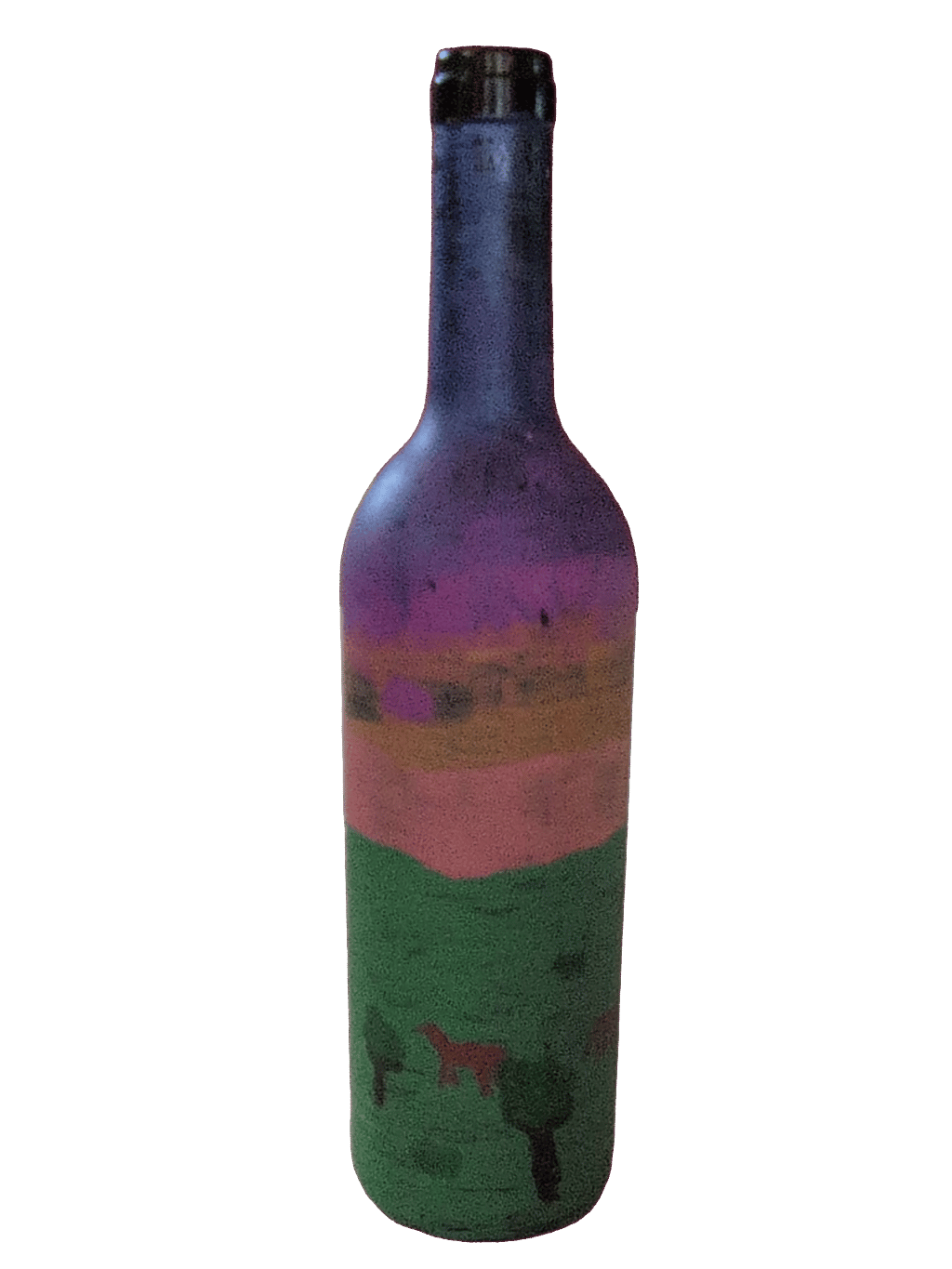 Painted Wine Bottle, a captured specimen