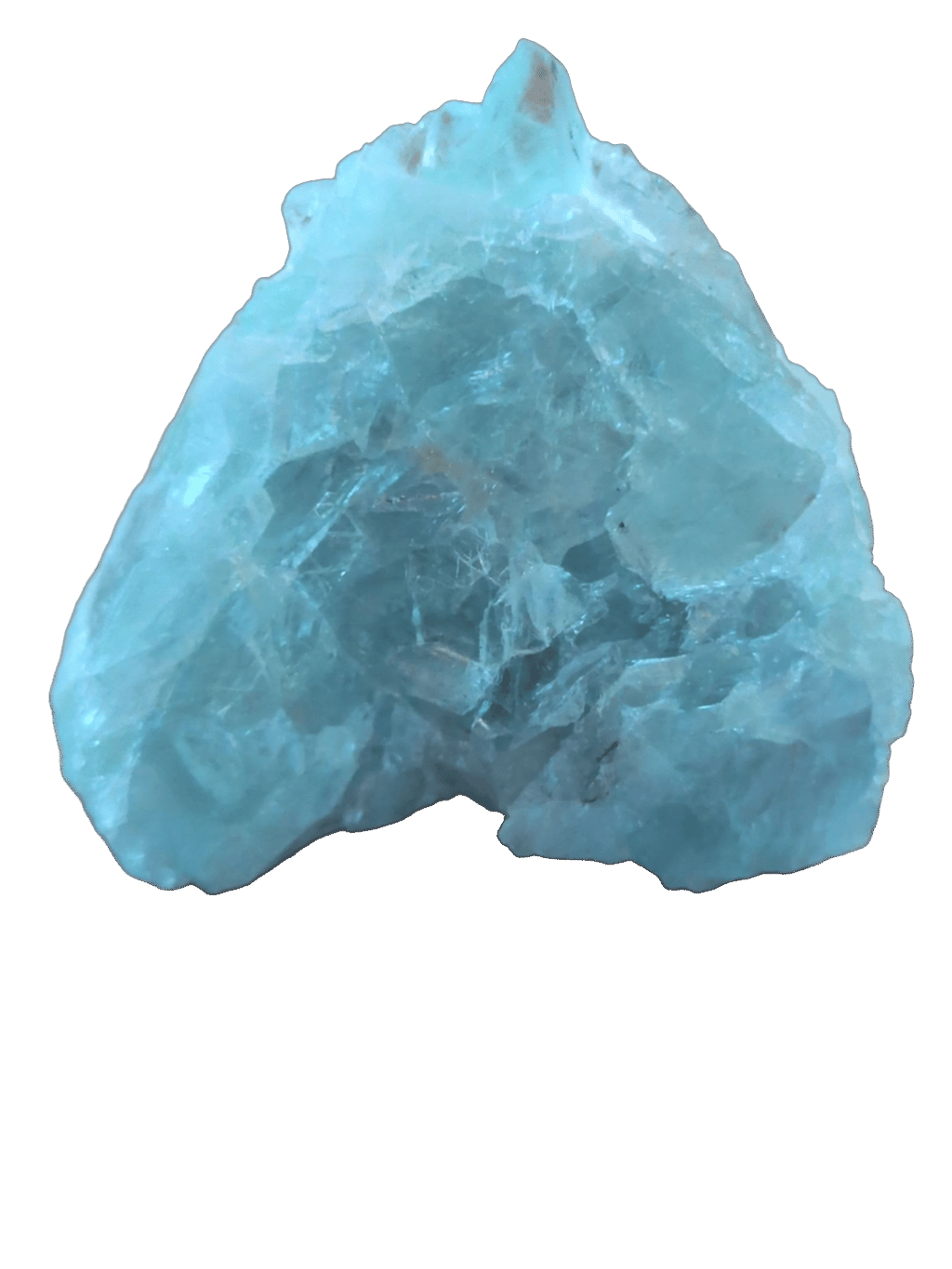 Aquamarine, a captured specimen