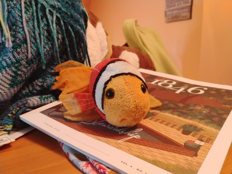 Stuffed Fish Toy, a captured specimen
