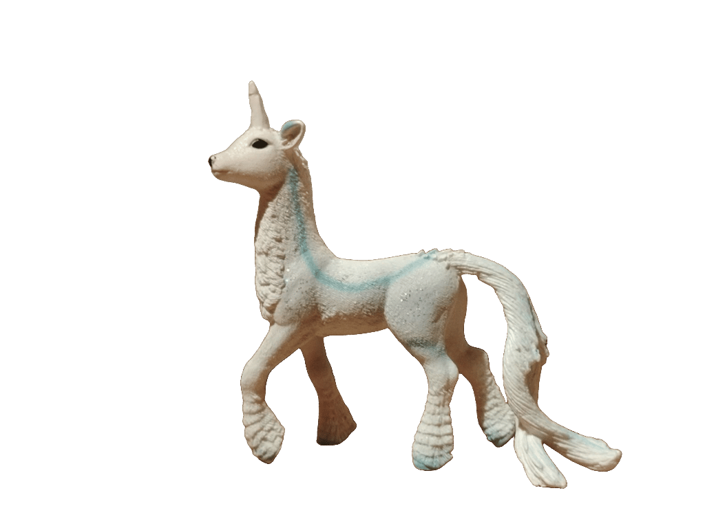 Unicorn Figurine, a captured specimen