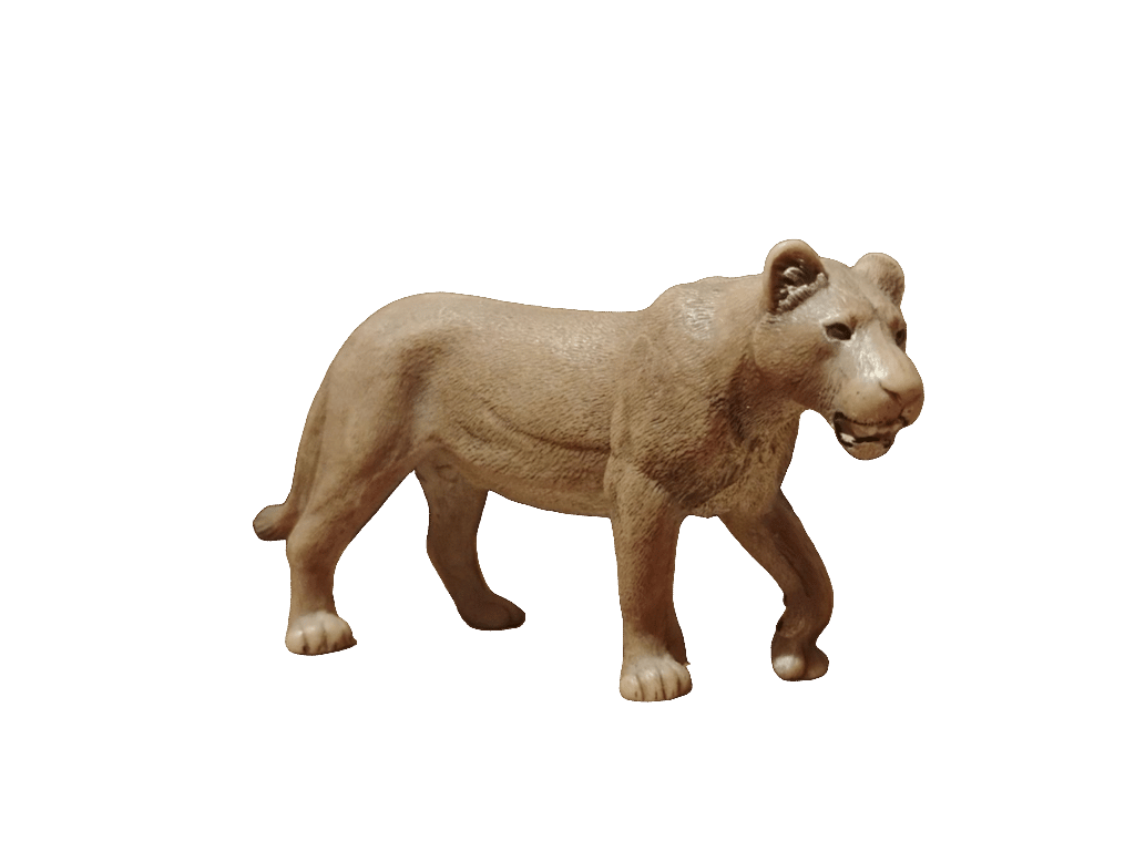 Lioness Figurine, a captured specimen