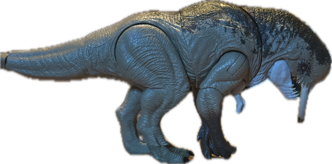 Dinosaur Toy, a captured specimen