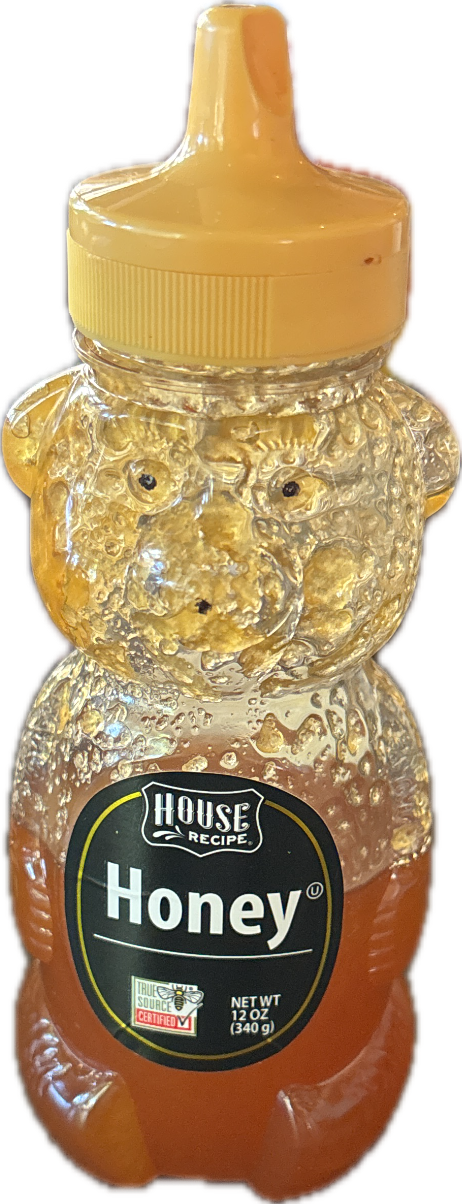 Honey Bear Bottle, a captured specimen