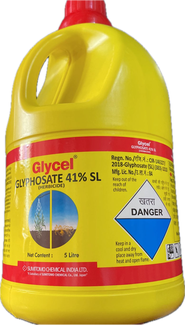 Glyphosate Herbicide Bottle